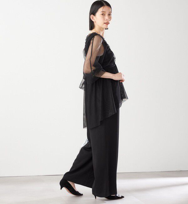 SHIPS for women「【SHIPS別注】kaene:2WAY シースルー オールインワン（セレモニー対応可）」|オールインワン|