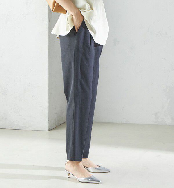 SHIPS for women「〈手洗い可能／UVカット〉ドライ オックス テーパード パンツ」|その他|