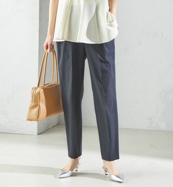 SHIPS for women「〈手洗い可能／UVカット〉ドライ オックス テーパード パンツ」|その他|