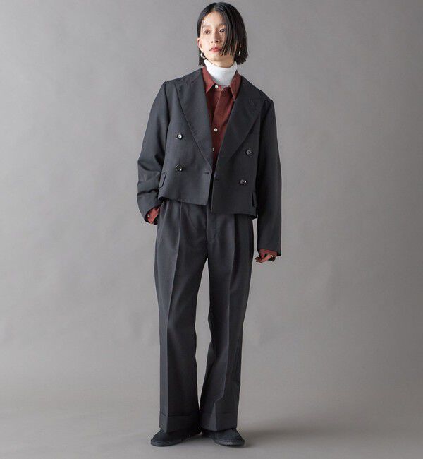 SHIPS for women「SHIPS NINE CASE:ワイド パンツ」|その他|