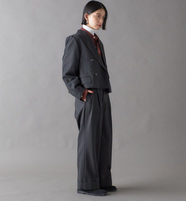 SHIPS for women「SHIPS NINE CASE:ワイド パンツ」|その他|