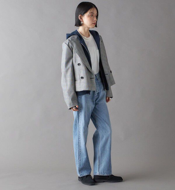 SHIPS for women「SHIPS NINE CASE:ショート ジャケット」|テーラードジャケット|