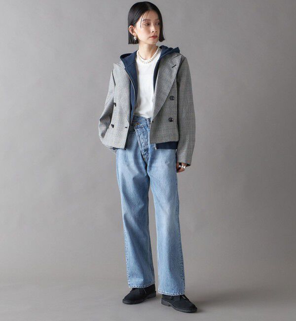 SHIPS for women「SHIPS NINE CASE:ショート ジャケット」|テーラードジャケット|