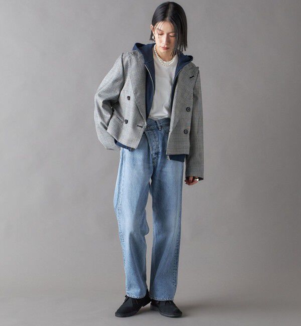 SHIPS for women「SHIPS NINE CASE:ショート ジャケット」|テーラードジャケット|