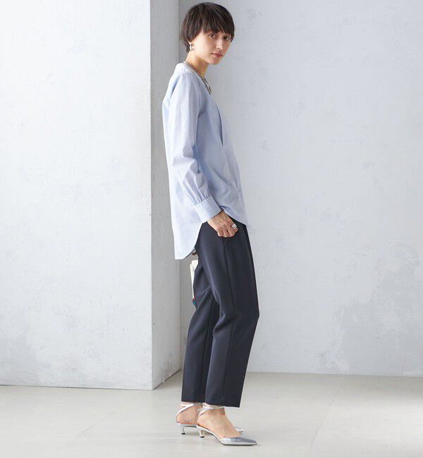 SHIPS for women「〈手洗い可能〉タック テーパード パンツ（セットアップ対応）」|その他|