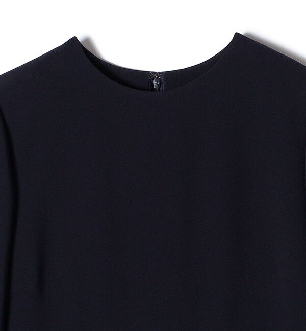 SHIPS for women「〈手洗い可能〉トリアセテート混 フロント タック ワンピース（セットアップ対応）」|ワンピース|