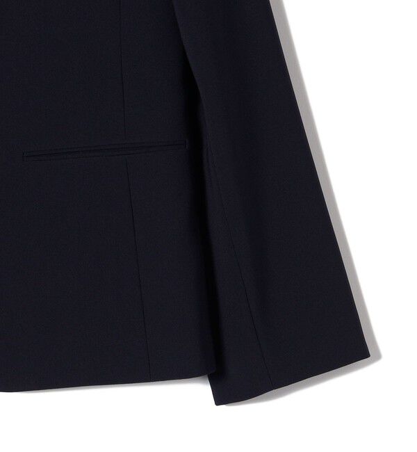 SHIPS for women「〈手洗い可能〉トリアセテート混 ダブルカラー ジャケット（セットアップ対応）」|ノーカラージャケット|