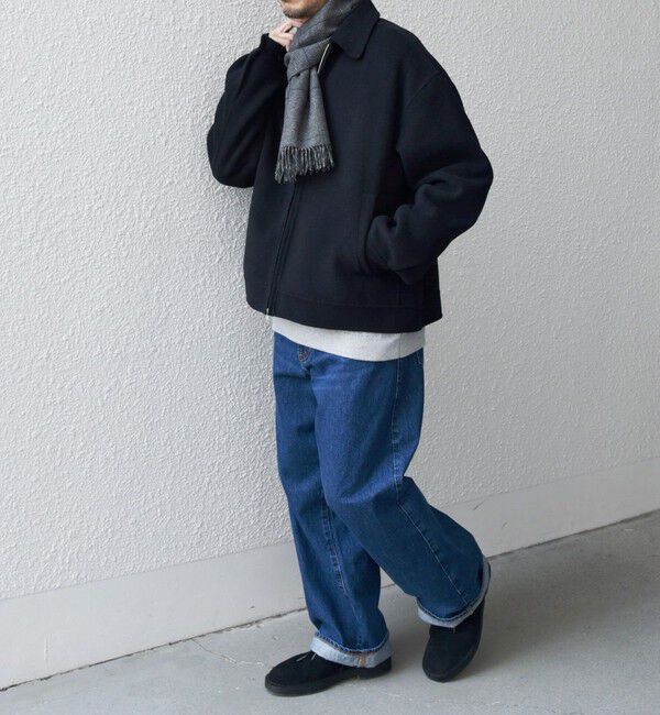 SHIPS any「SHIPS any: カシミヤ チェック / ソリッド シングル ストール◇」|マフラー|