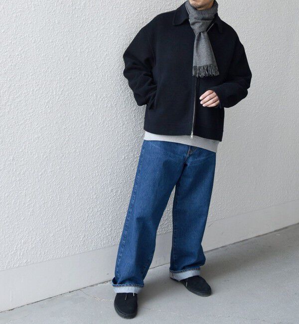 SHIPS any「SHIPS any: カシミヤ チェック / ソリッド シングル ストール◇」|マフラー|