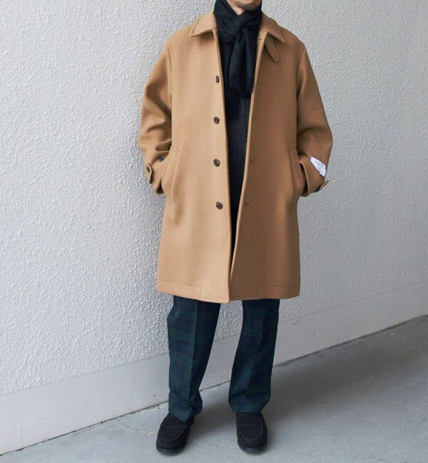 SHIPS any「SHIPS any: カシミヤ チェック / ソリッド シングル ストール◇」|マフラー|