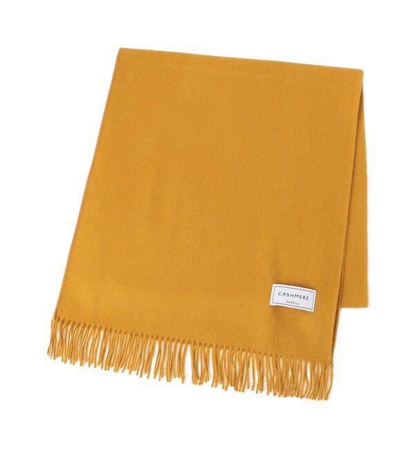 SHIPS any「SHIPS any: カシミヤ チェック / ソリッド シングル ストール◇」|マフラー|