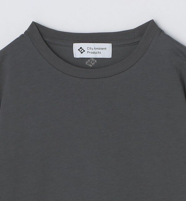 SHIPS「City Ambient Products: コンパクト ショート レングス  Tシャツ 」|Tシャツ・カットソー|