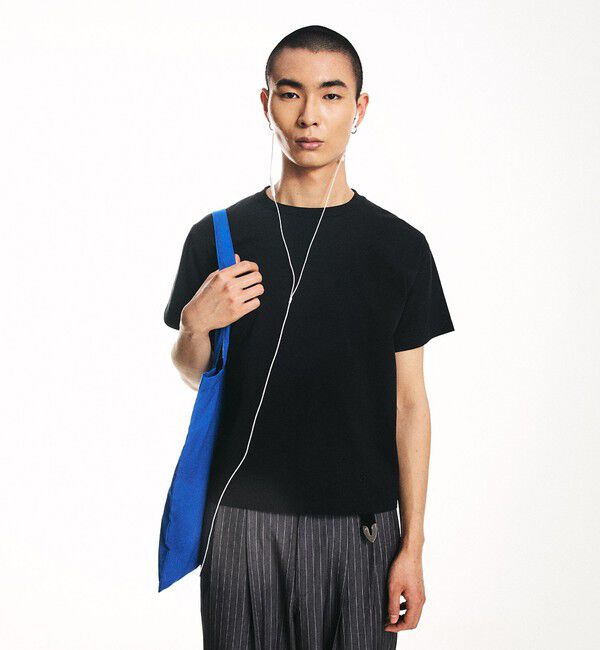 SHIPS「City Ambient Products: コンパクト ショート レングス  Tシャツ 」|Tシャツ・カットソー|