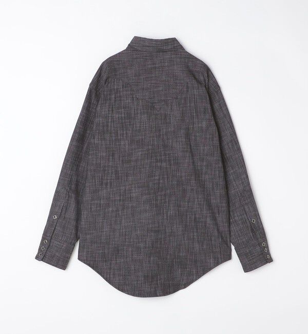 SHIPS「ROCKMOUNT: リラックス デニム ウエスタン シャツ」|シャツ・ブラウス|