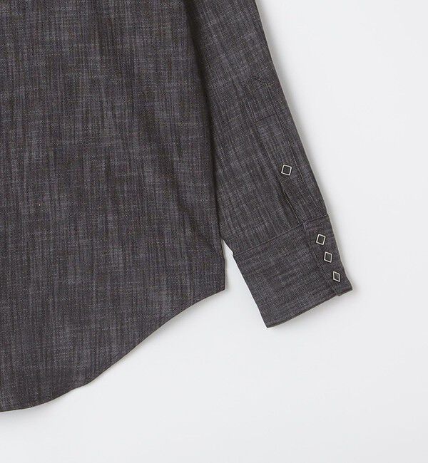 SHIPS「ROCKMOUNT: リラックス デニム ウエスタン シャツ」|シャツ・ブラウス|