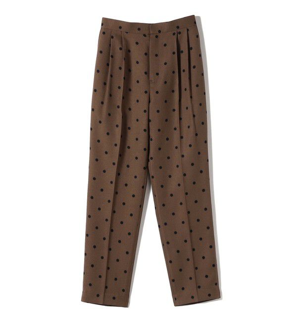 SHIPS Colors 「SHIPS Colors:〈洗濯機可能〉オックス ドット プリント パンツ 2」|その他|ブラウン