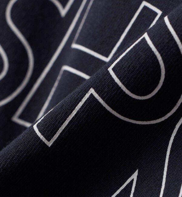 SHIPS KIDS「 【WEB限定】SHIPS KIDS:100～160cm / SHIPS ラウンド プリント ロゴ ロングスリーブ Tシャツ」|Tシャツ・カットソー|