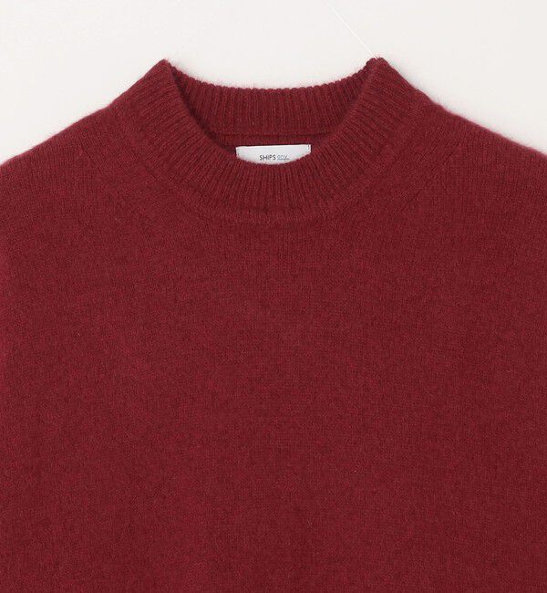 SHIPS any「SHIPS any: LOUNGE FOX シャギー セミモックネック ニット◇」|ニット・セーター|