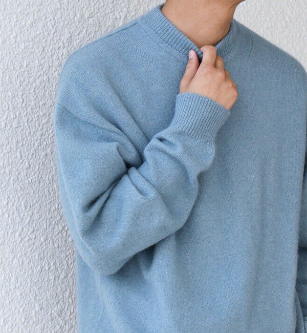 SHIPS any「SHIPS any: LOUNGE FOX シャギー セミモックネック ニット◇」|ニット・セーター|