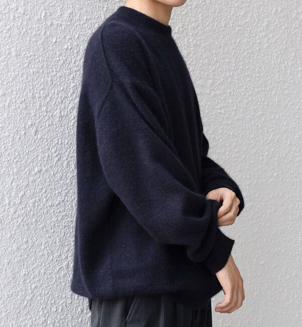 SHIPS any「SHIPS any: LOUNGE FOX シャギー セミモックネック ニット◇」|ニット・セーター|