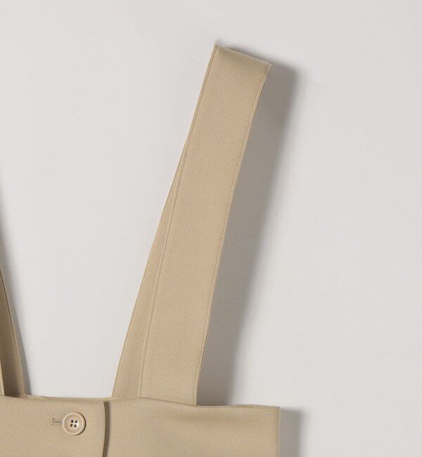 SHIPS any「SHIPS any:〈洗濯機可能〉ジャージー ハイウエスト Iライン ジャンパースカート」|ジャンパースカート|