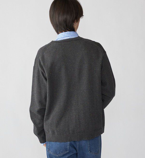 SHIPS「City Ambient Products: カラー ネップ クルーネック カーディガン」|カーディガン|