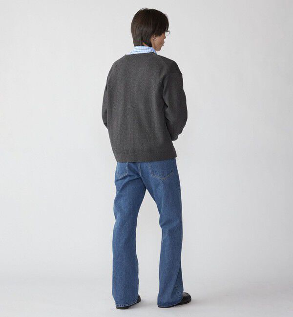 SHIPS「City Ambient Products: カラー ネップ クルーネック カーディガン」|カーディガン|