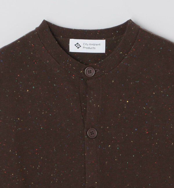 SHIPS「City Ambient Products: カラー ネップ クルーネック カーディガン」|カーディガン|