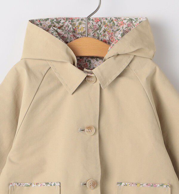 SHIPS KIDS「SHIPS KIDS:80～90cm / リバティ リバーシブル フード コート」|その他|