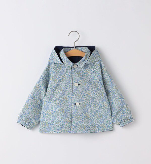SHIPS KIDS「SHIPS KIDS:80～90cm / リバティ リバーシブル フード コート」|その他|