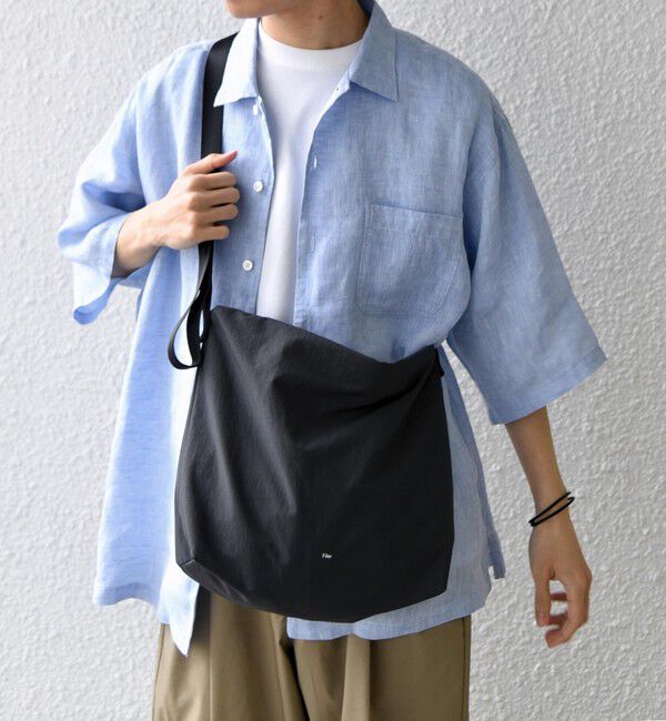 SHIPS any「Filer:〈撥水加工/軽量〉SIWA ミニ ショルダーバッグ OG-018◇」|ショルダー・メッセンジャー|