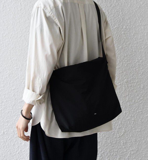 SHIPS any「Filer:〈撥水加工/軽量〉SIWA ミニ ショルダーバッグ OG-018◇」|ショルダー・メッセンジャー|ブラック