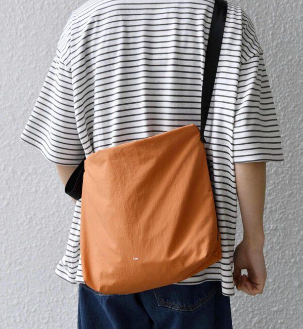 SHIPS any「Filer:〈撥水加工/軽量〉SIWA ミニ ショルダーバッグ OG-018◇」|ショルダー・メッセンジャー|オレンジ