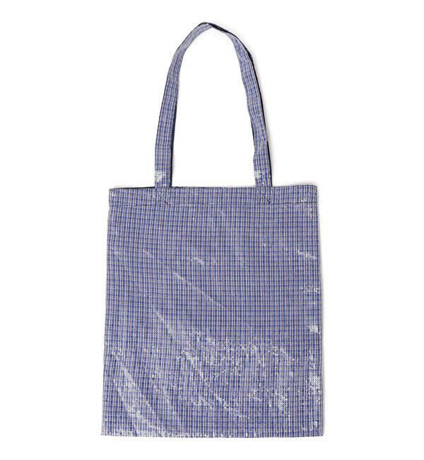 SHIPS for women「Uhr:プレイド スパンコール トート バッグ」|トートバッグ|