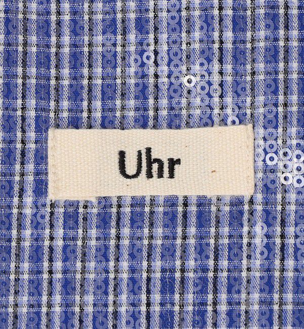 SHIPS for women「Uhr:プレイド スパンコール トート バッグ」|トートバッグ|