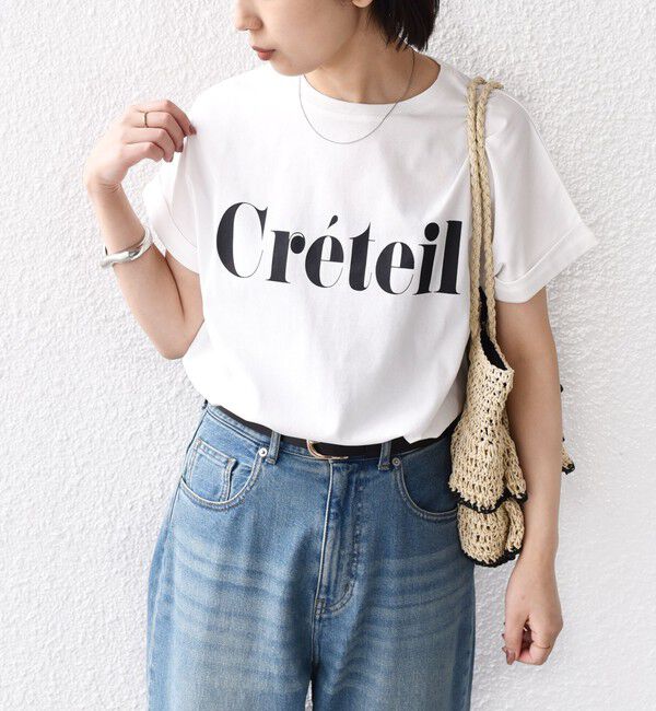 SHIPS Colors 「SHIPS Colors:〈接触冷感・UVカット〉ビッグロゴ ドルマン Tシャツ」|Tシャツ・カットソー|