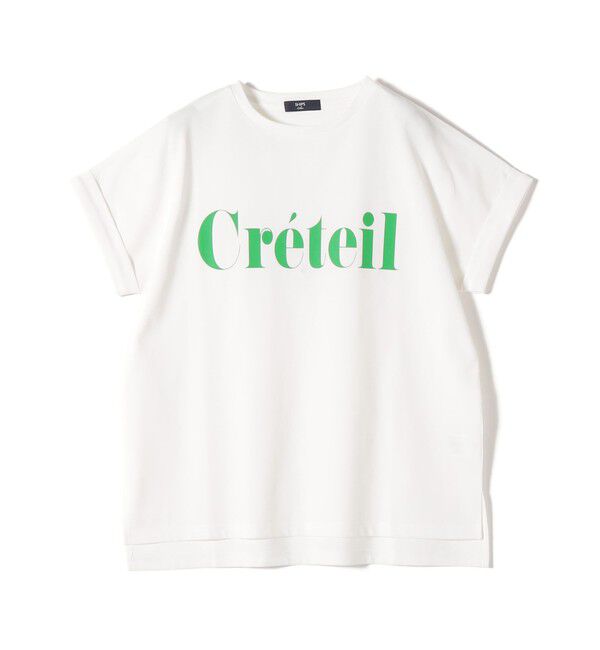 SHIPS Colors 「SHIPS Colors:〈接触冷感・UVカット〉ビッグロゴ ドルマン Tシャツ」|Tシャツ・カットソー|