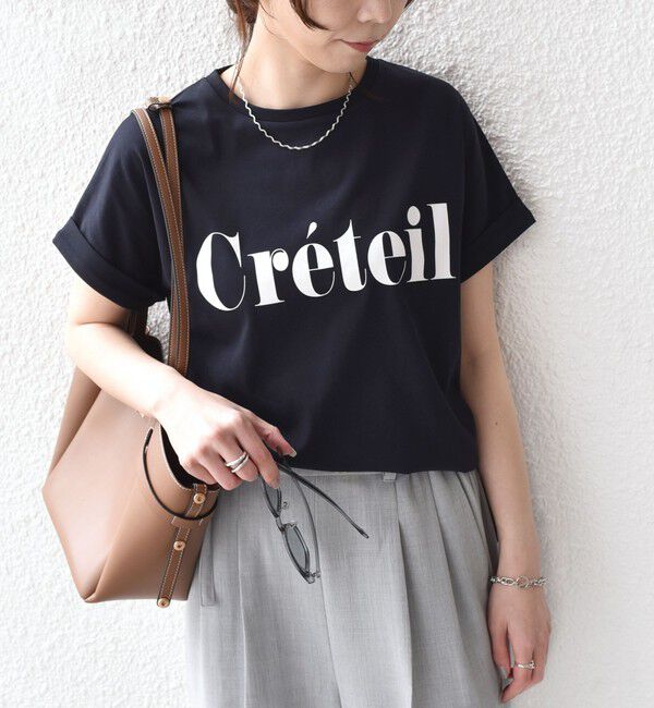 SHIPS Colors 「SHIPS Colors:〈接触冷感・UVカット〉ビッグロゴ ドルマン Tシャツ」|Tシャツ・カットソー|