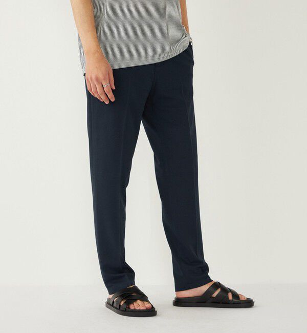 SHIPS Colors 「《予約》SHIPS Colors:〈吸水速乾・洗濯機可能〉シアー カノコ イージー パンツ◆」|その他|ネイビー