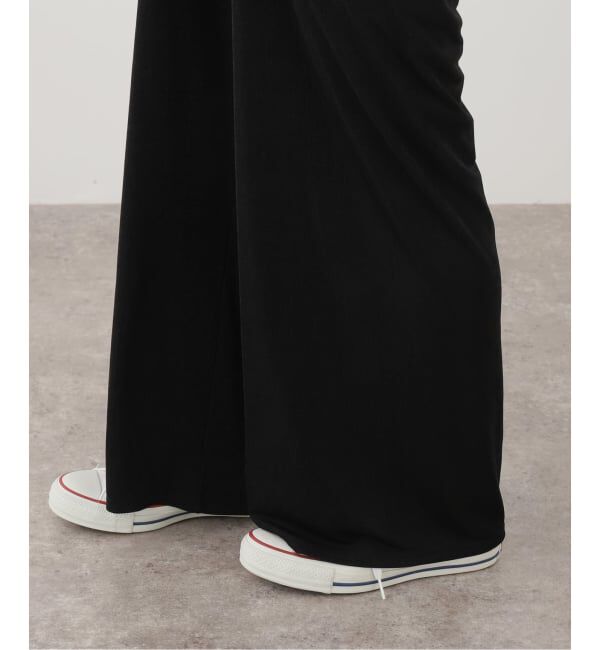 OUTDOOR PRODUCTS Usual Things「シャイニージャージーパンツ」|スラックス|