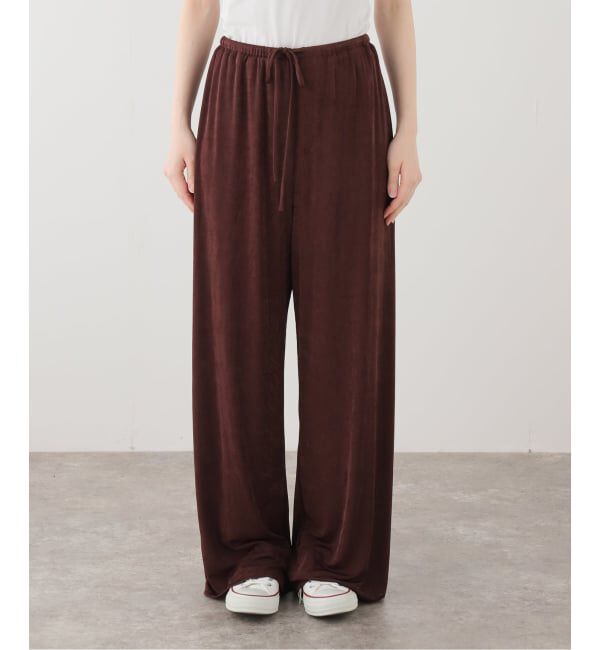 OUTDOOR PRODUCTS Usual Things「シャイニージャージーパンツ」|スラックス|