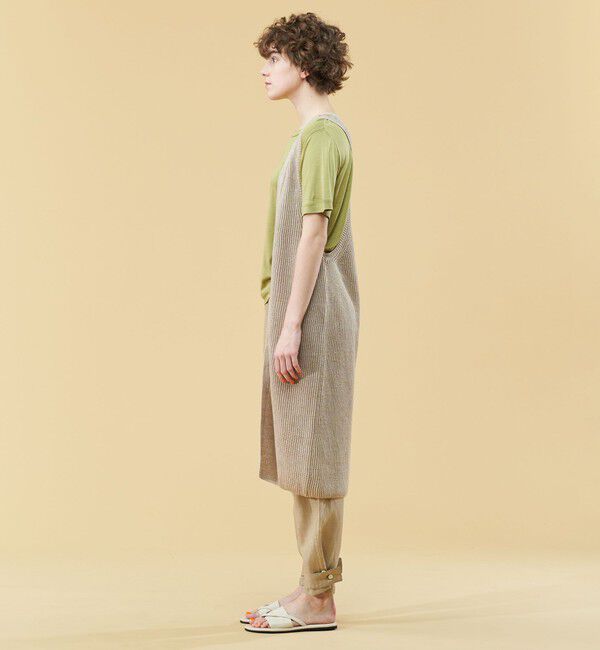 GALERIE VIE「リネンフルカーディガン ロングジレ」|ニット・セーター|