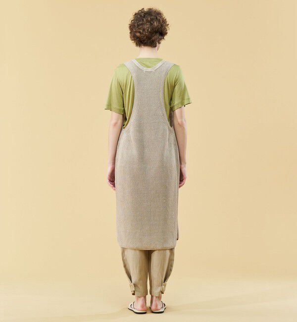 GALERIE VIE「リネンフルカーディガン ロングジレ」|ニット・セーター|