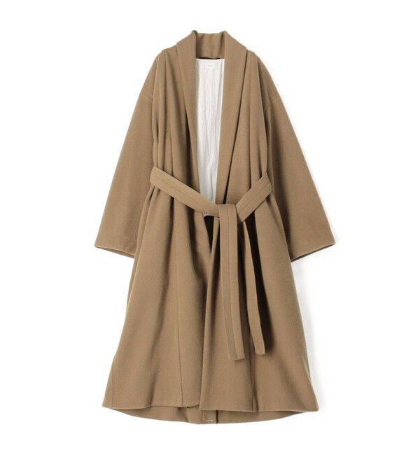 TOMORROWLAND BUYING WEAR「【別注】ATON GOWN HEAVY ROYAL FLEECE コート」|その他|49 ダークブラウン