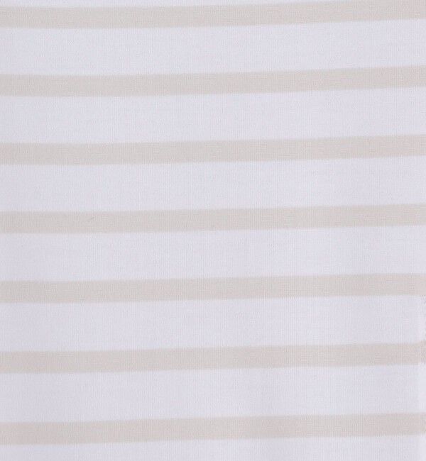 GALERIE VIE「ファインコットンボーダー ビックTシャツ」|Tシャツ・カットソー|