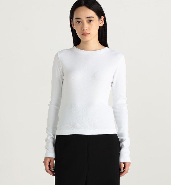 Edition「コットンフライス クルーネックトップス」|Tシャツ・カットソー|