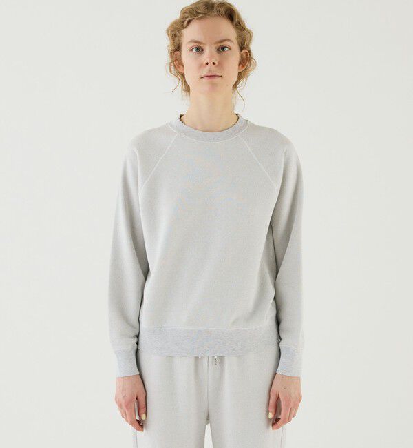 GALERIE VIE「スビンバックパイルラメ ラグランスリーブプルオーバー」|スウェット・ジャージ|