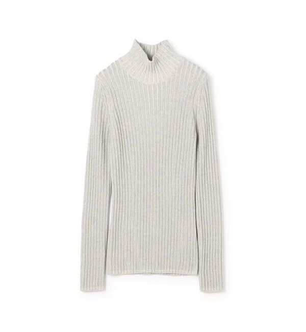 DES PRES「ウールベーシックリブ ハイネックプルオーバー」|ニット・セーター|12 ホワイト系