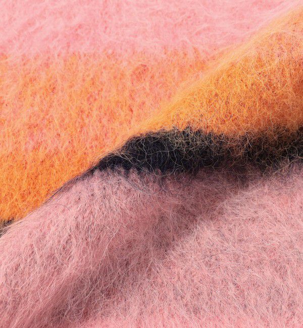 MACPHEE「ディップダイボーダー ストール」|ストール|