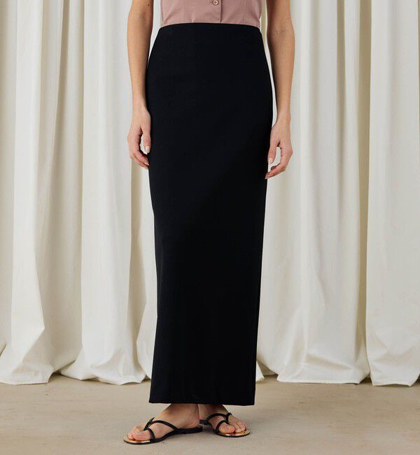 DES PRES「ソフトウールオックス マキシスカート」|スカート|